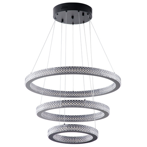 Jones Iron & Glass 3 Tier Pendant Light