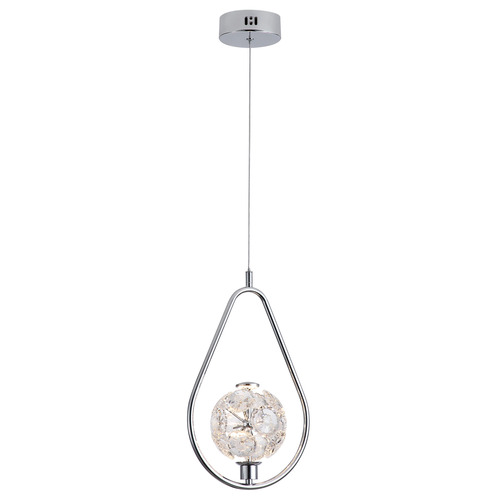Deborah Iron & Glass Pendant Light