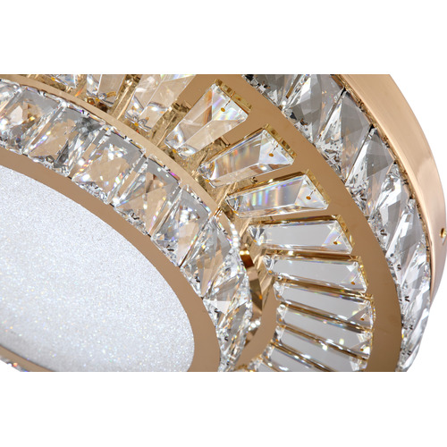 Marlene Iron & Glass Flush Mount Ceiling Light