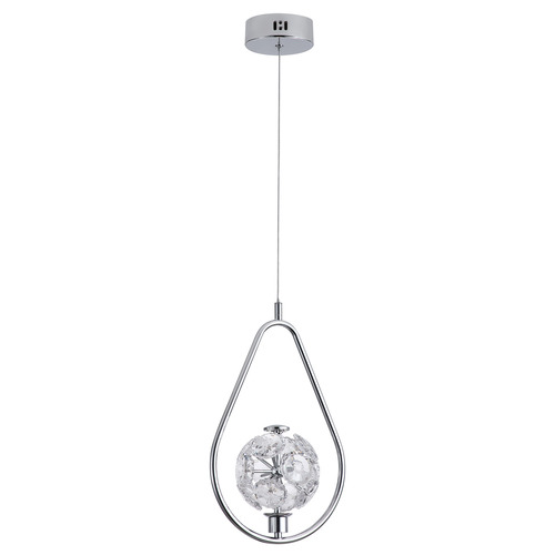 Deborah Iron & Glass Pendant Light