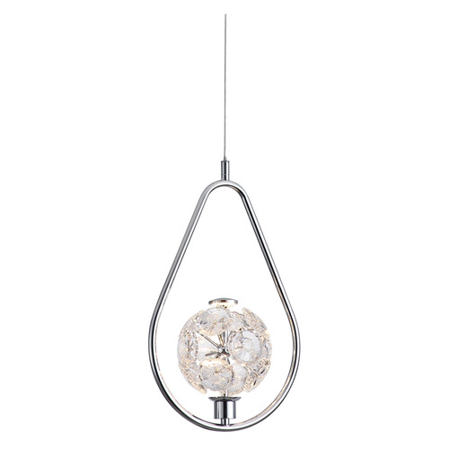 Deborah Iron & Glass Pendant Light