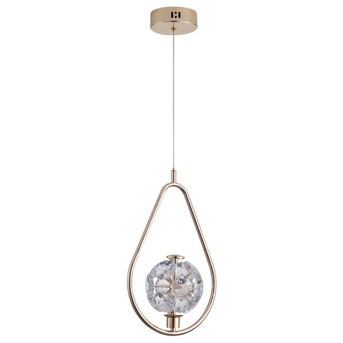 Deborah Iron & Glass Pendant Light