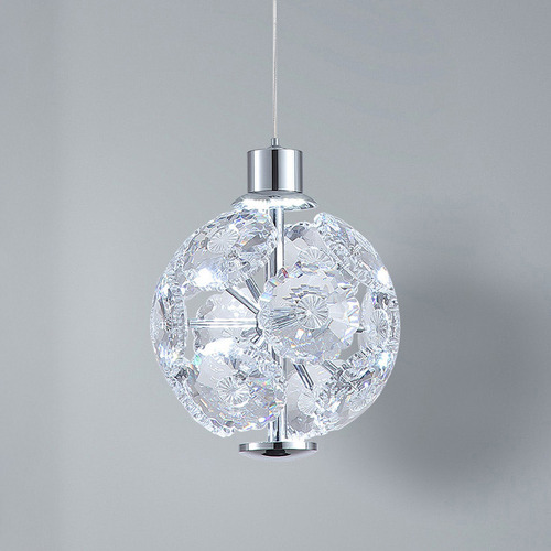 Bridget Iron & Glass Pendant Light