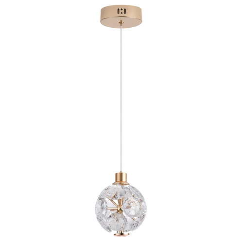 Bridget Iron & Glass Pendant Light