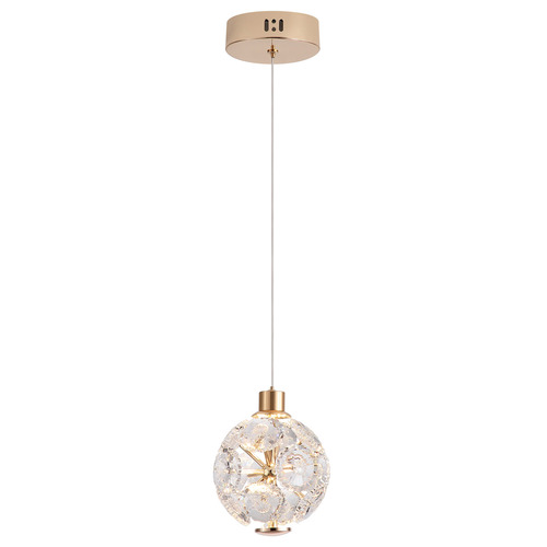 Bridget Iron & Glass Pendant Light