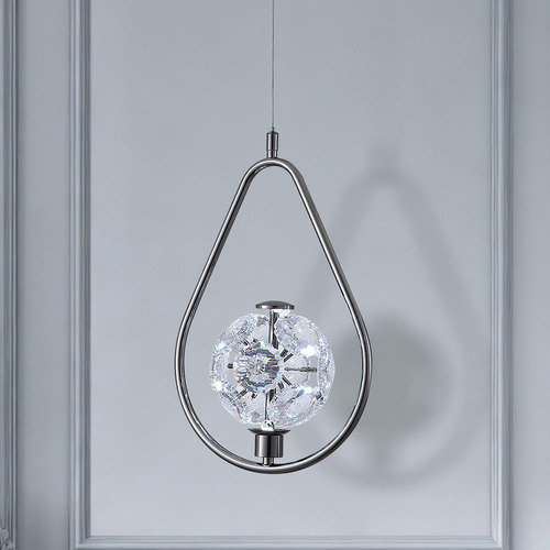 Deborah Iron & Glass Pendant Light