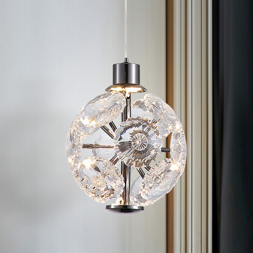 Bridget Iron & Glass Pendant Light
