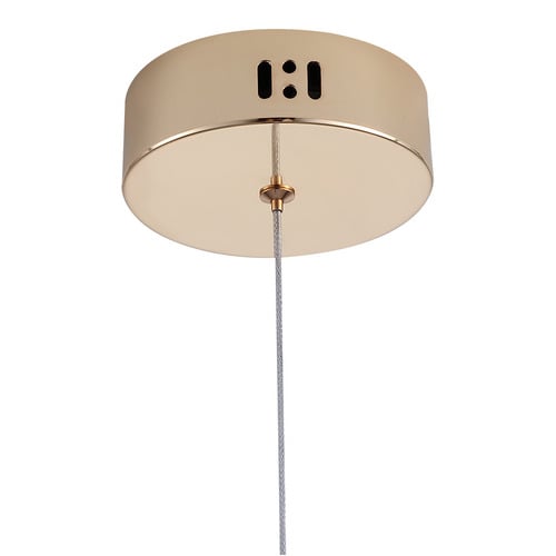 Deborah Iron & Glass Pendant Light