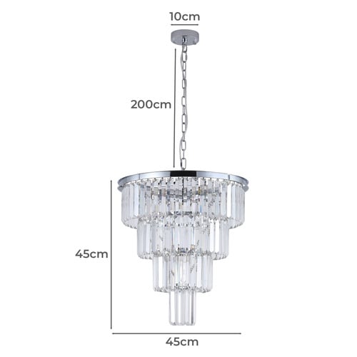 Bonfield Crystal Chandelier