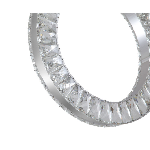 Jonah Iron & Crystal Pendant Light