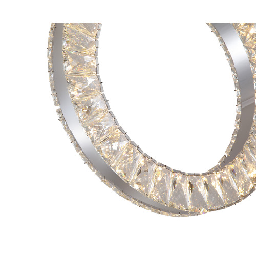 Jonah Iron & Crystal Pendant Light