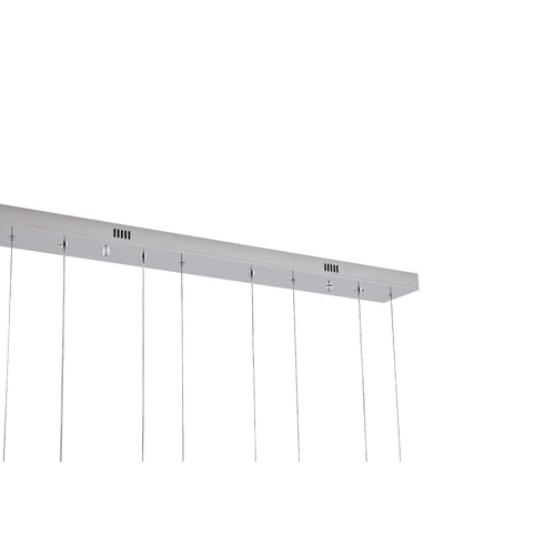 Jonah Iron & Crystal Pendant Light