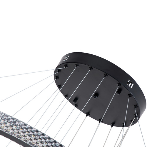 Zedon Iron & Acrylic Pendant Light