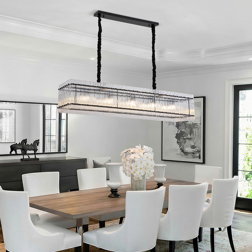 Maxon Iron & Glass Pendant Light