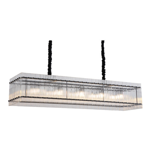 Maxon Iron & Glass Pendant Light