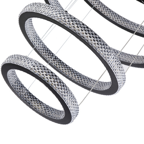 Zedon Iron & Acrylic Pendant Light