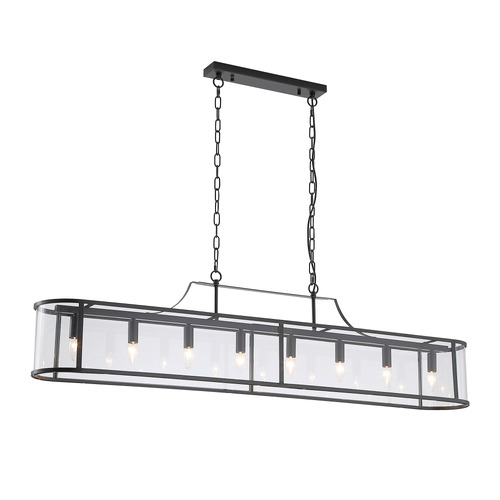 Vance 150cm Iron & Glass Pendant Light