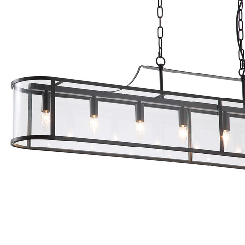 Vance 150cm Iron & Glass Pendant Light