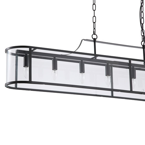 Vance 150cm Iron & Glass Pendant Light