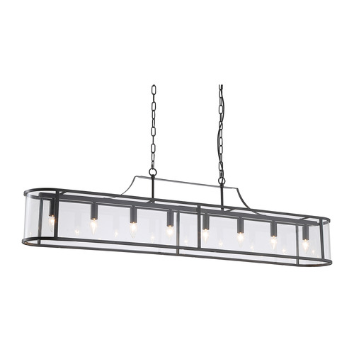 Vance 150cm Iron & Glass Pendant Light