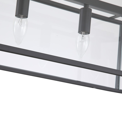 Vance 150cm Iron & Glass Pendant Light