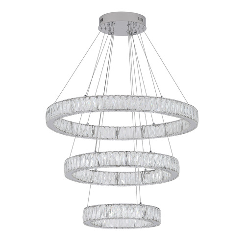 Wesar Iron & Crystal Pendant Light