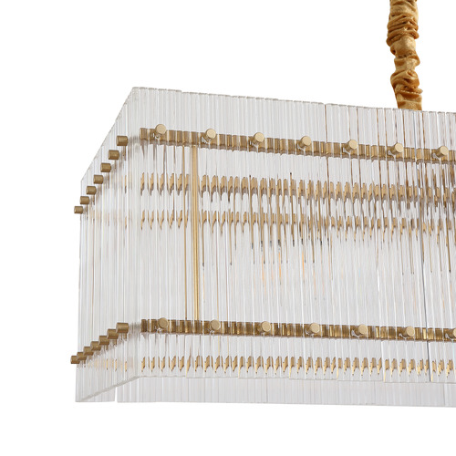 Maxon Iron & Glass Pendant Light