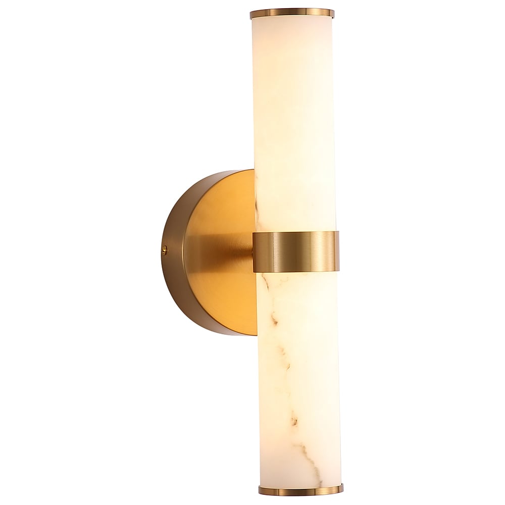 Margot Marble-Look Wall Light