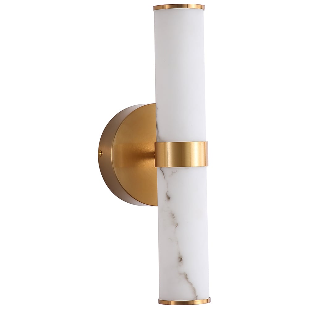 Margot Marble-Look Wall Light