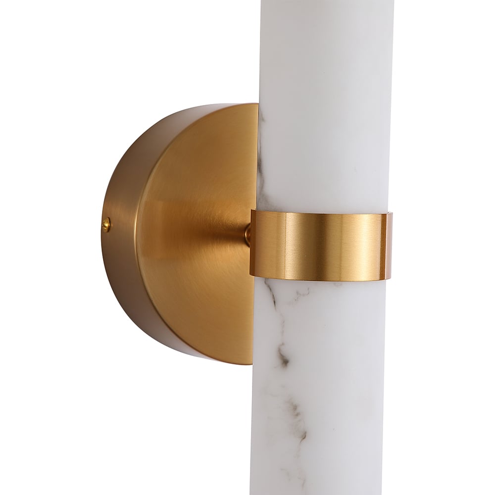 Margot Marble-Look Wall Light