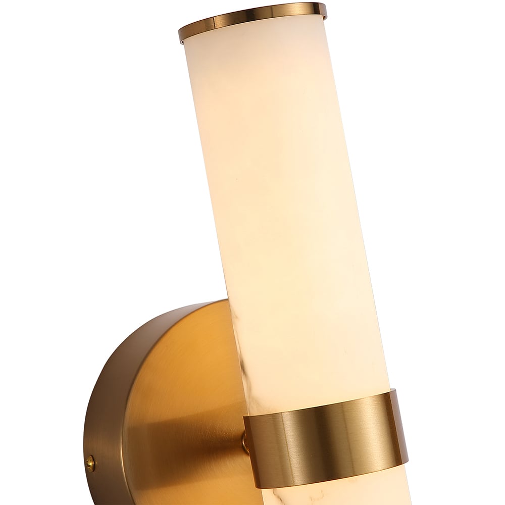 Margot Marble-Look Wall Light