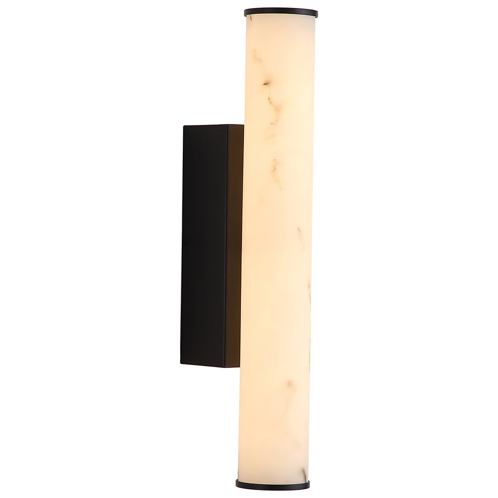 Harper Marble-Look Wall Light