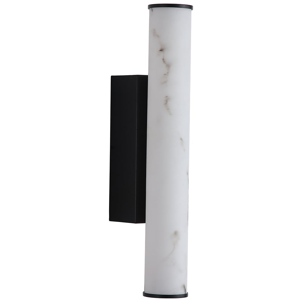 Harper Marble-Look Wall Light