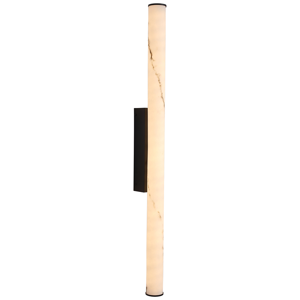 Harper Marble-Look Outdoor Wall Light