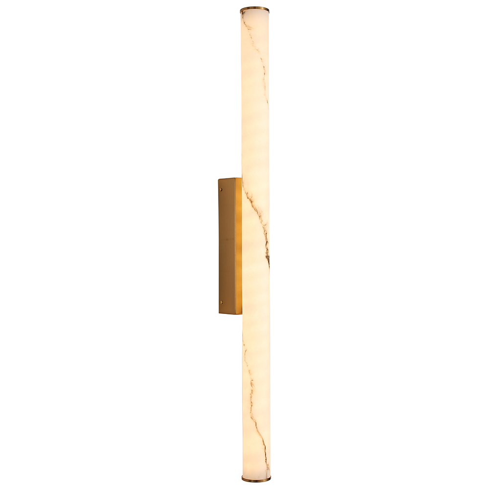 Harper Marble-Look Outdoor Wall Light