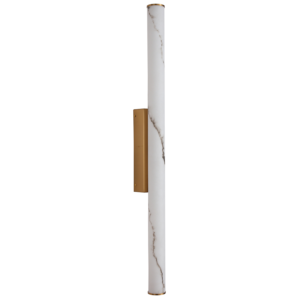 Harper Marble-Look Outdoor Wall Light