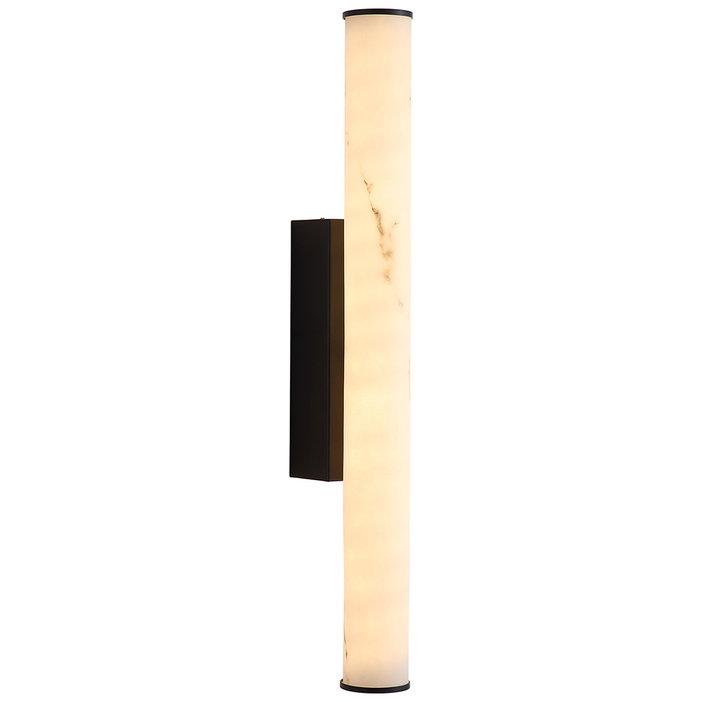 Harper Marble-Look Wall Light