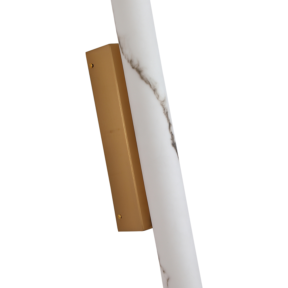 Harper Marble-Look Outdoor Wall Light