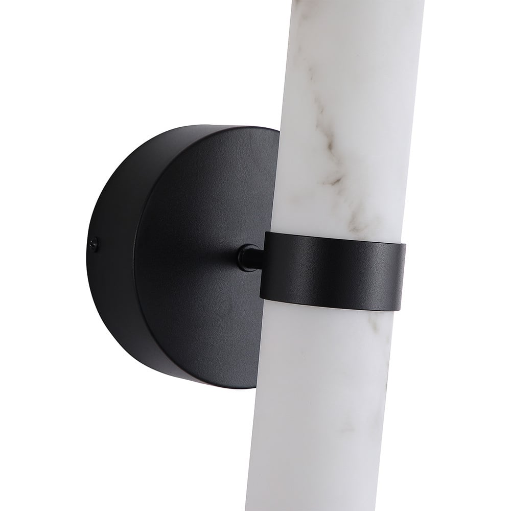 Margot Marble-Look Wall Light