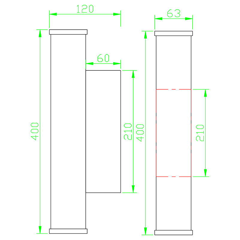 Harper Marble-Look Wall Light