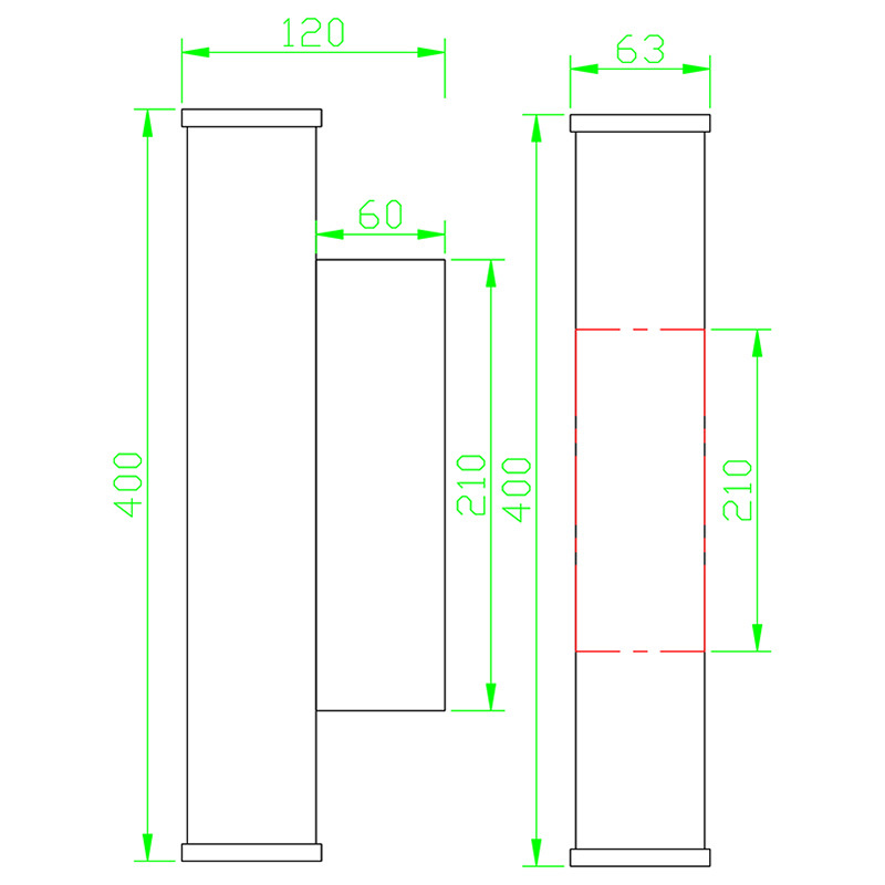 Harper Marble-Look Wall Light