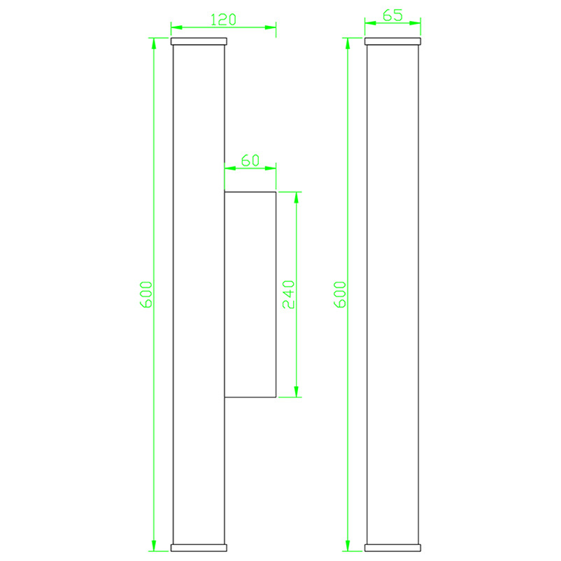 Harper Marble-Look Wall Light
