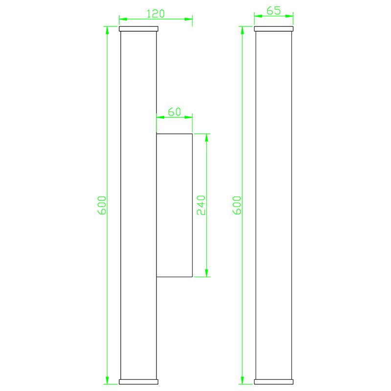 Harper Marble-Look Wall Light
