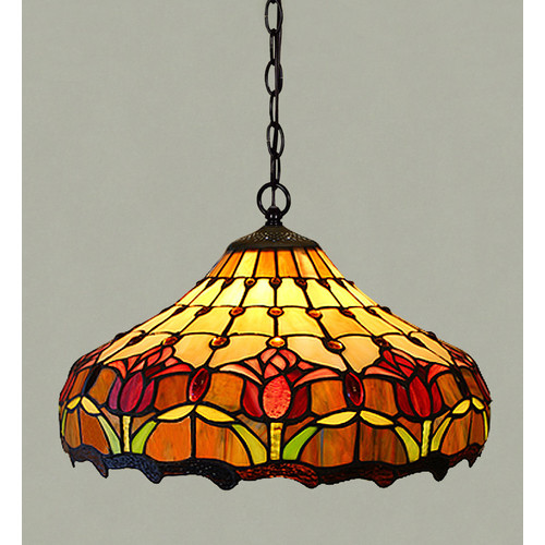 Two Light Tulip Ceiling Light