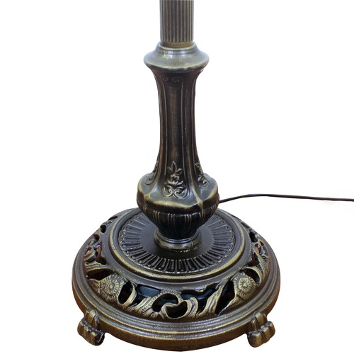 Baroque Tiffany Stained Glass Floor Lamp