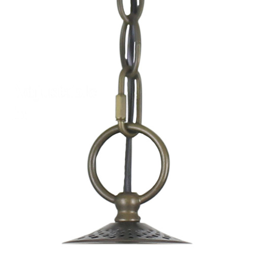 Floral Style Tiffany Stained Glass Pendant Light