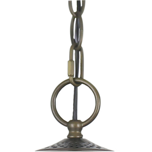 Victorian Tiffany Stained Glass Pendant Light