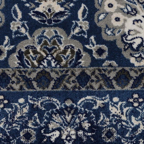 Navy I Barren Rug