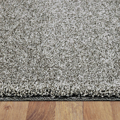 Lotus Rugs Grey Ridges Power-Loomed Rug | Temple & Webster