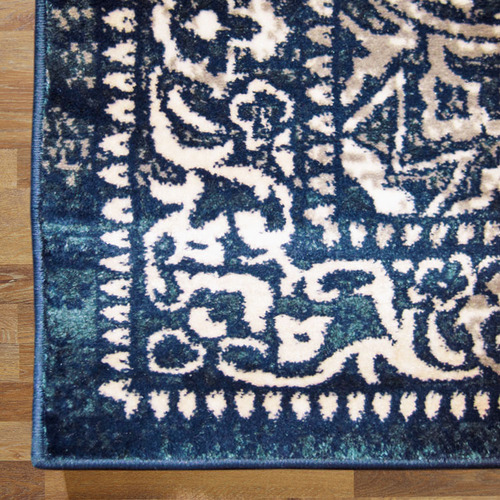 Navy III Barren Rug